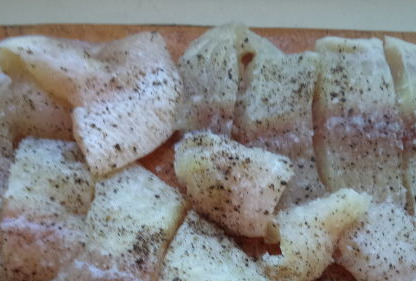 Fish Baked in Foil step 1