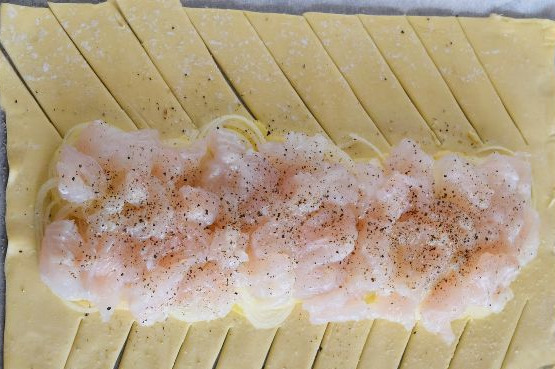 Layer Pie with Fish and Potatoes step 7