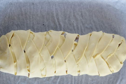 Layer Pie with Fish and Potatoes step 8