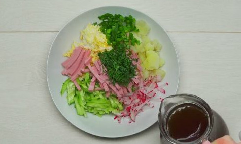 Okroshka on Kvass step 8