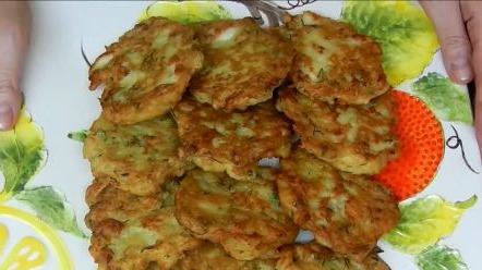 Potato Pancakes with Fish