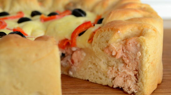 Fish Pie with Bell Pepper
