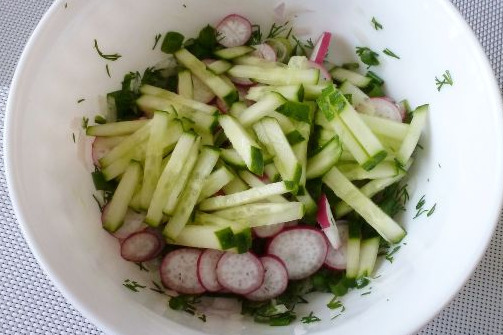 Okroshka with Canned Tuna step 5