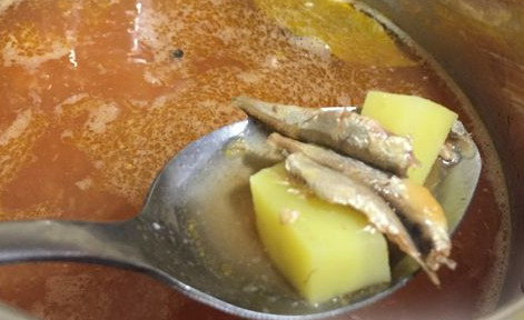 Canned Fish Soup step 4