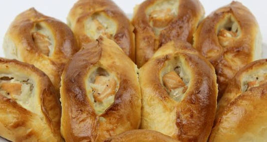 Pies with Fish and Rice