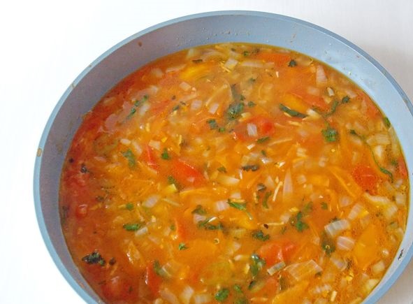 Stew with Vegetables and Beans step 6