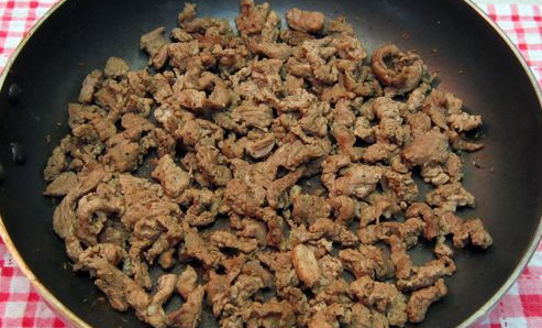 Okroshka with Fried Meat step 4