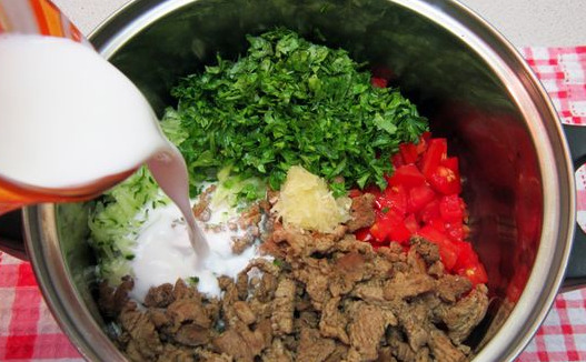 Okroshka with Fried Meat step 10