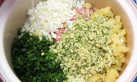 Okroshka on Kefir, with Young Cabbage step 11