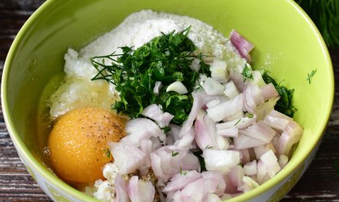 Hot Sandwiches with Cottage Cheese and Herbs (in a Pan) step 3