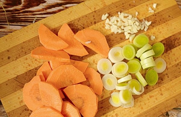 Stew of Pumpkin, Potatoes and Smoked Brisket step 2