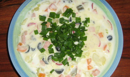 Cold Soup with Kefir