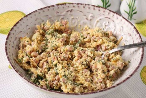 Hot Sandwiches with Cottage Cheese, Cheese and Smoked Meat step 4