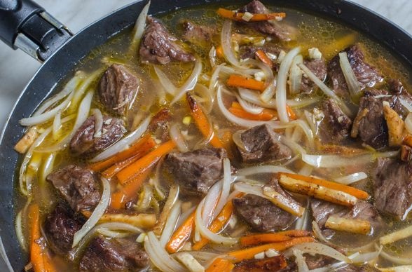 Beef Stew with Beans, Carrots and Celery Root step 13