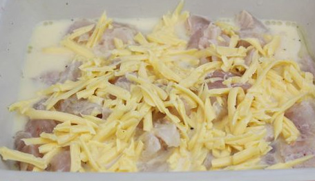 Fish Baked in Milk with Cheese step 6