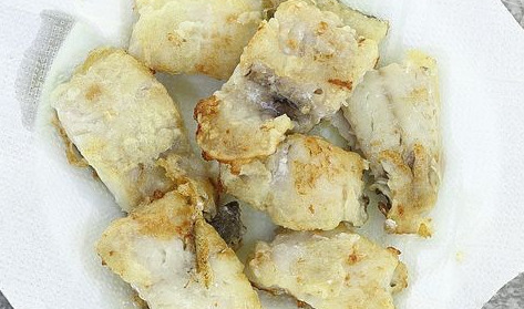 Sandwiches with Pollock and Fried Onion Spread step 4