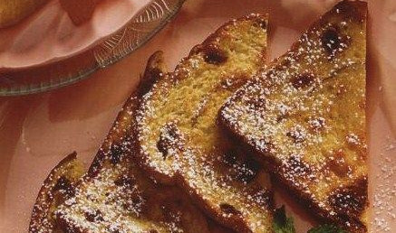 French Toast with Raisins