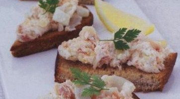 Smoked Fish Sandwiches with Fennel and Mascarpone Cheese