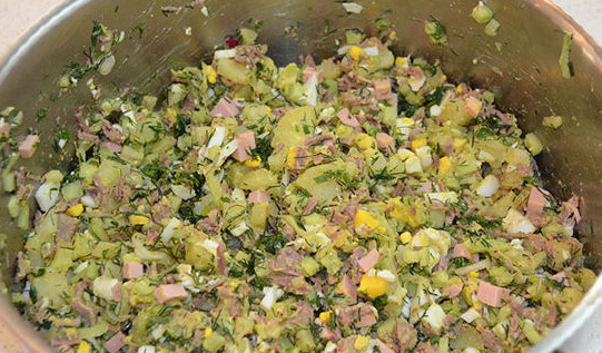 Okroshka (in Broth) step 2