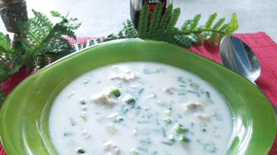 Okroshka in Broth