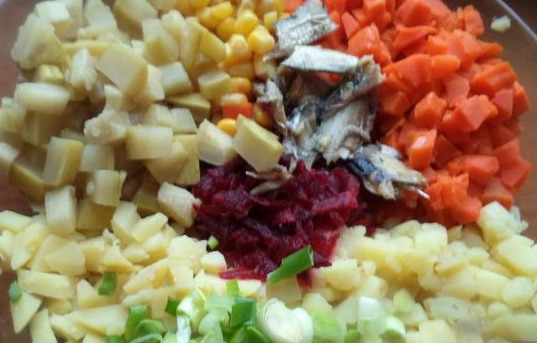 Prefabricated Vinaigrette with Canned Fish step 8