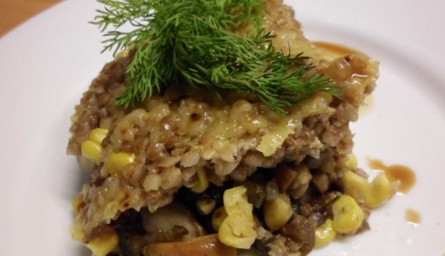 Buckwheat Casserole (in a Slow Cooker)