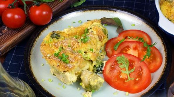 Cabbage Casserole “Trio” with Cheese