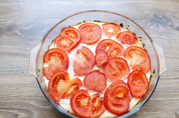 Cabbage Casserole with Tomatoes and Cheese step 5