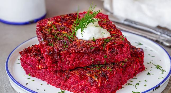 Cabbage Casserole with Carrots and Beets