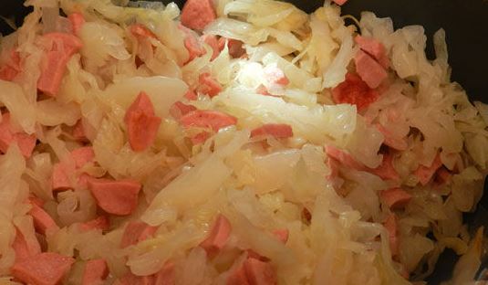 Cabbage Casserole with Cheese (in a Slow Cooker) step 2
