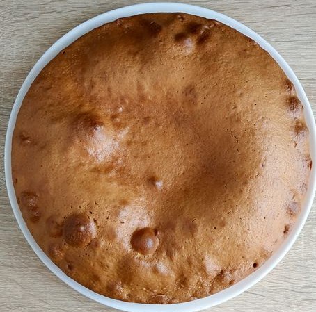 Milk Pie with Chocolate Glaze step 4