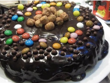 Chocolate Cake without Baking