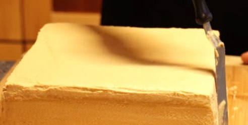 Sponge cake “Caramel” step 10