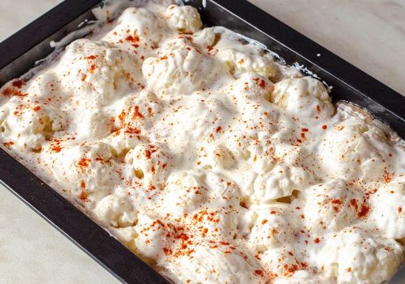 Cauliflower with Minced Chicken in the Oven step 6