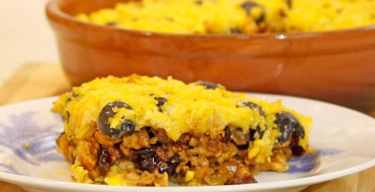 Chilean Minced Corn Casserole
