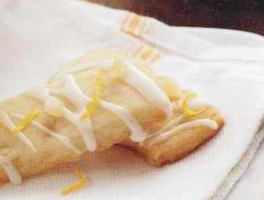 Shortbread with Lemon and Ginger