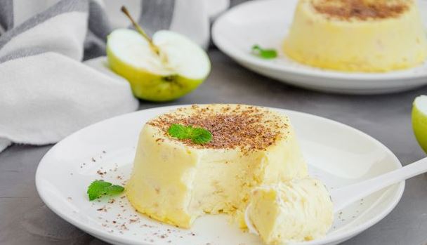 Cottage Cheese Casserole with Apple (in the Microwave) step 7