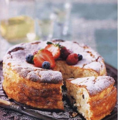 Cottage Cheese Casserole with Candied Fruits