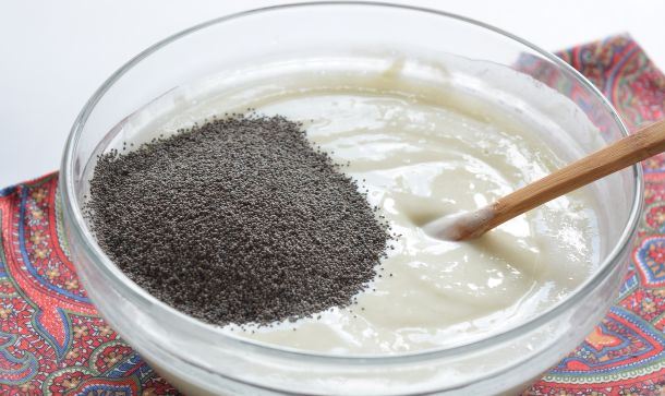 Cottage cheese casserole with poppy seeds (in a slow cooker) step 4