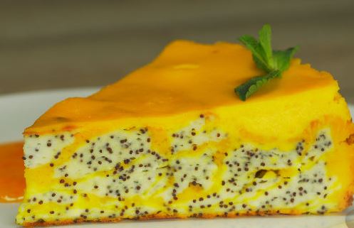 Cottage Cheese Casserole with Pumpkin and Poppy Seeds