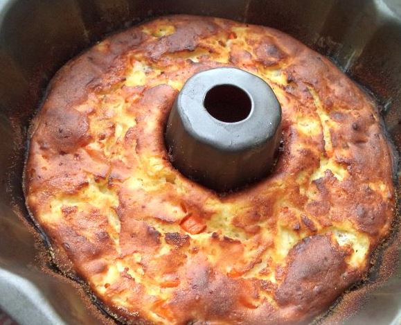 Cottage Cheese Casserole with Pumpkin and Raisins step 5