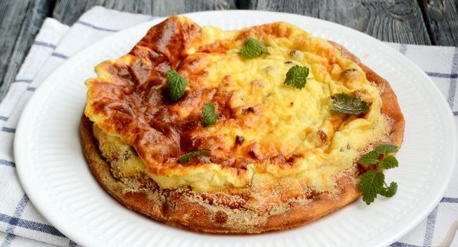 Cottage Cheese Casserole without Sugar and Flour