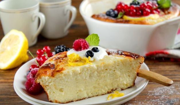 Cottage Cheese-Lemon Casserole with Semolina step 6