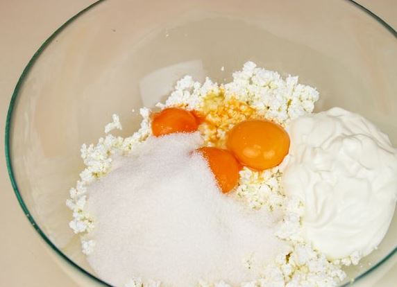 Curd Casserole with Rice step 1