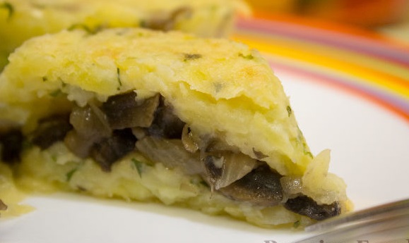 Potato Baskets with Mushrooms