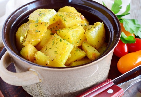 Potatoes with Mayonnaise (in the Sleeve)
