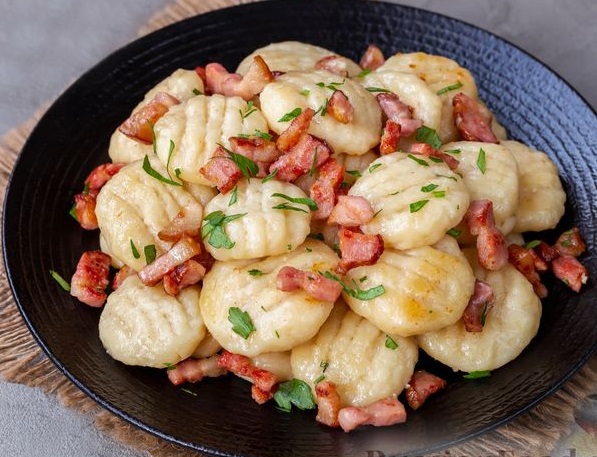 Potato Gnocchi with Bacon