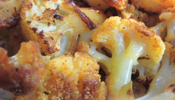 Baked Cauliflower with Spices