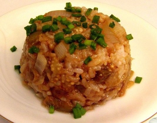 Rice with Eggplant