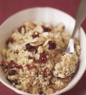 Bulgur Pilaf with Dried Cranberries